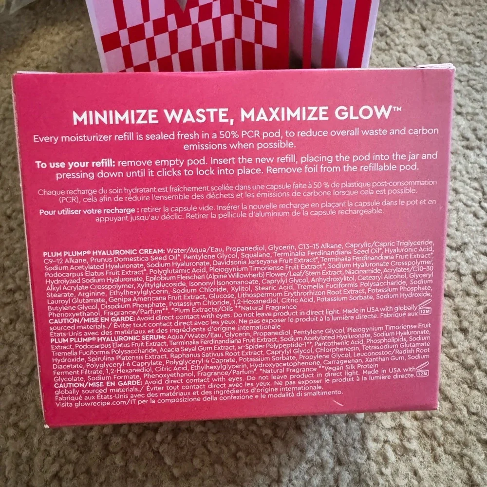 Glow Recipe Double The Plum Hydrating Cream Set
